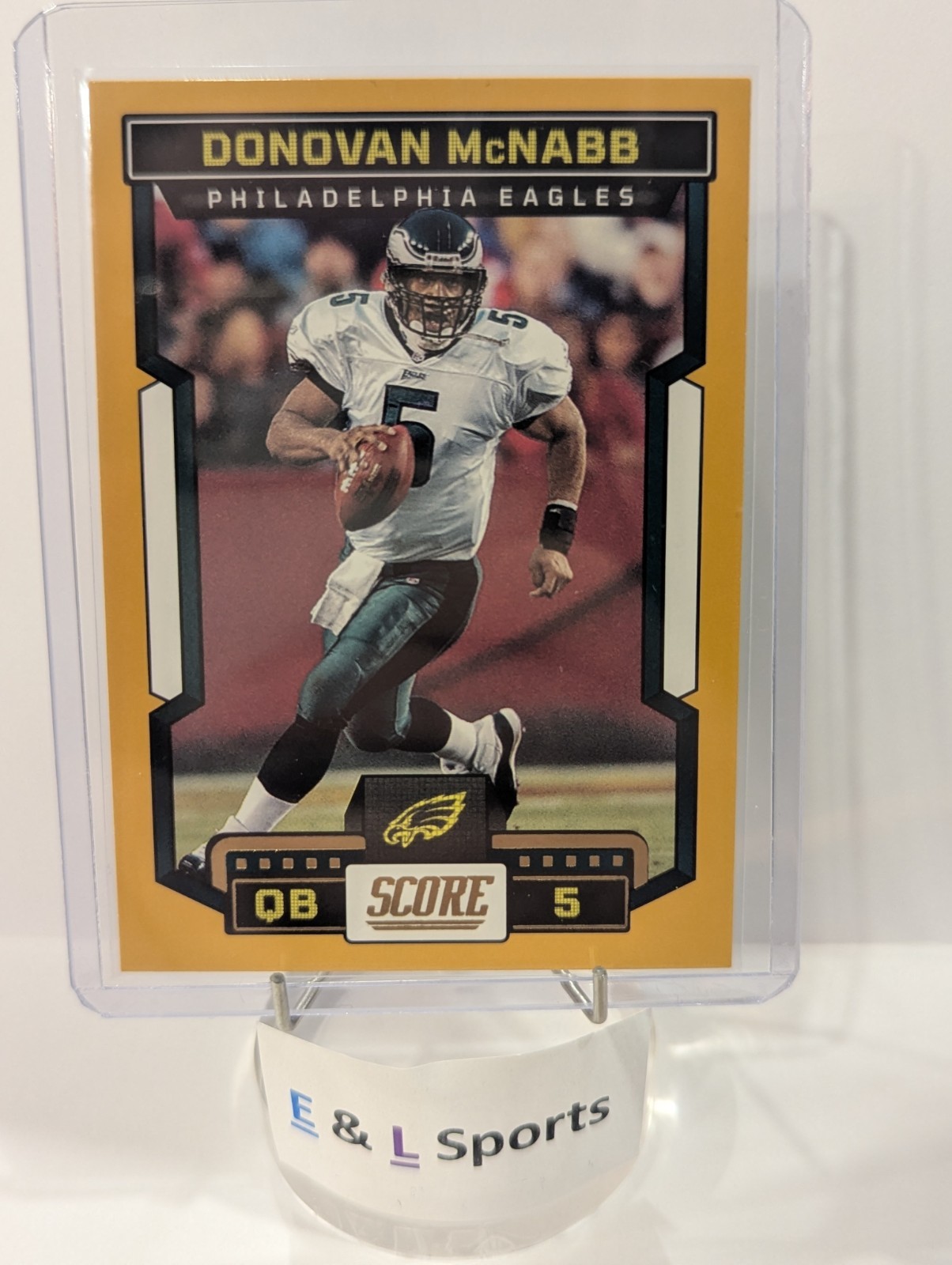 2023 Score #252 Donovan McNabb Gold Philadelphia Eagles - GOLD & Yellow!
