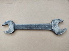 VINTAGE KING DICK FLAT SPANNER 3/4W x 5/8W