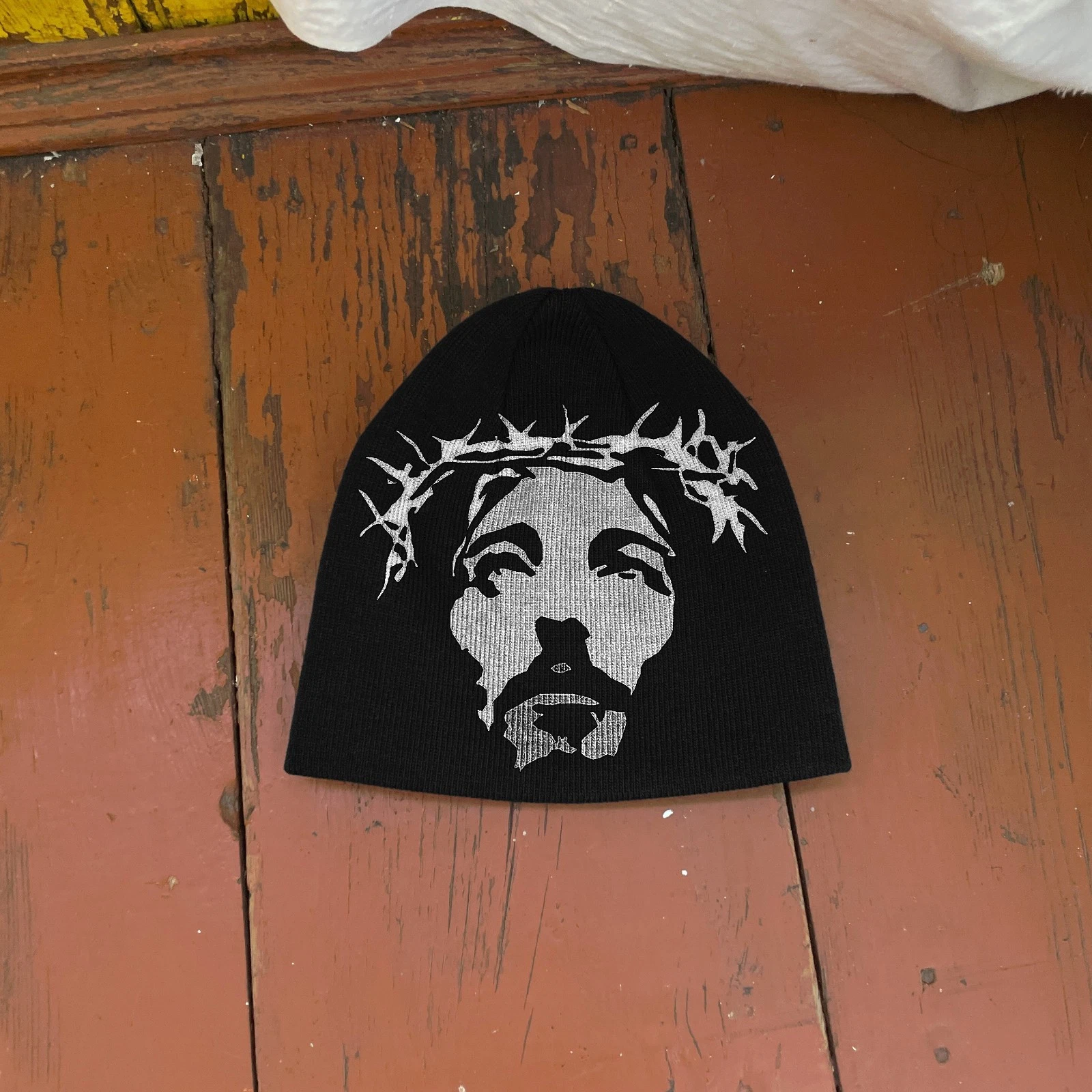 Jesus Crown of Thorns Beanie – Gothic Spiritual Dark Grunge Streetwear Hat
Opens in a new window or