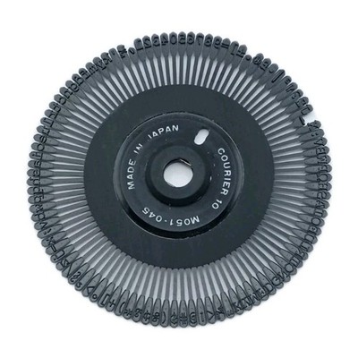 Royal Alpha Printwheel Daisy Wheel Courier 10 MO51-045