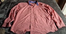 Chaps Stretch Easy Care Button Up Adult XXL Multicolor Mens Long Sleeve Shirt