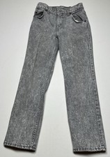 Vintage Levis 305 Jeans Acid Wash Gray Size 14