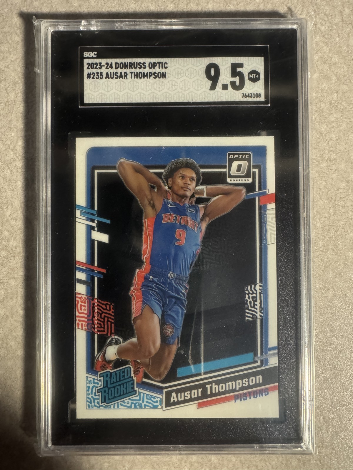 2023-24 Panini Donruss Optic - Rated Rookie Ausar Thompson #235 (RC)