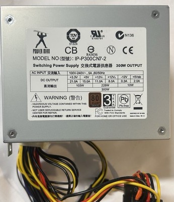 POWER MAN IP-P300CN7-2 300W 80 PLUS Bronze SFF Tiny Switching Power Supply