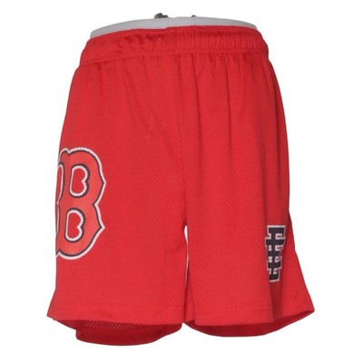 Eric Emanuel, Basketball Shorts, Größe: M, Rot, Polyester, Print, Mesh #D1p