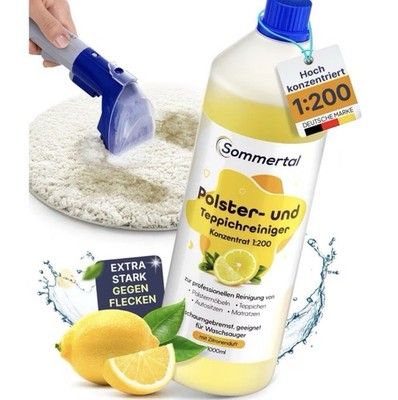 Summer Valley Upholstery Cleaner And Carpet Cleaner, 1L Professional Concentrat