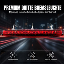 LED Rückleuchte Zusatz Bremslicht für BMW 3er E93 2 Tür Cabrio 07-13 63257162309