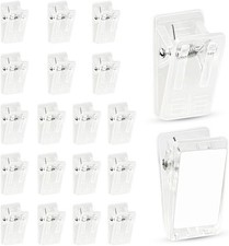 20 Pieces Self Adhesive Clips for Photo Sticky Wall Tapestry Small