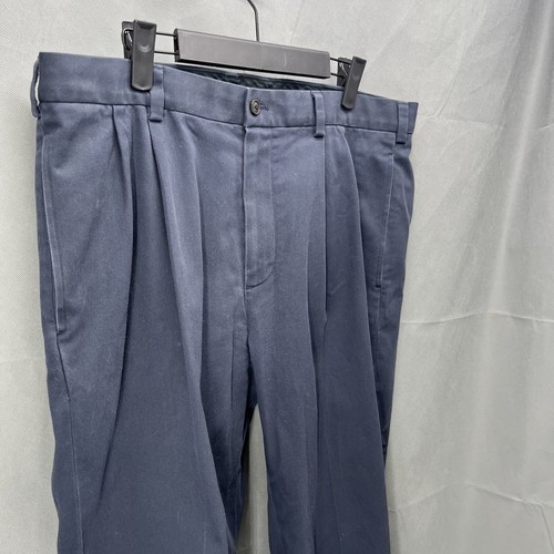 Brooks Brothers Hose Herren 36x32 dunkelblau Elliot Advantage leichte Chino - Bild 3 von 7