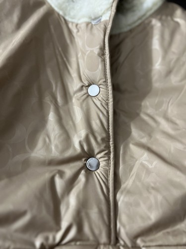 Coach Sherpa Pull Over In Recycled Polyester Womens Jacket XS $550 - Picture 9 of 9