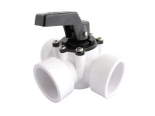 Swimming Pool Diverter Valve - 1 1/2 Inch - 3 Way - Replacement Slip Valve