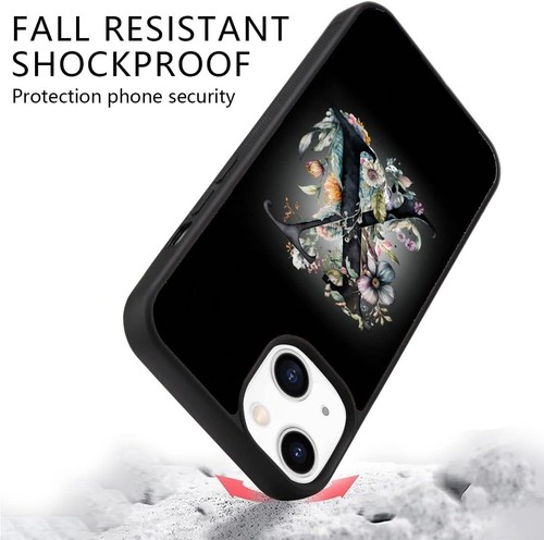 Anti scratch Cover For Samsung A15 A16 S23 S24 S25 Ultra FE flowers alphabet x - 第 14/25 張圖片