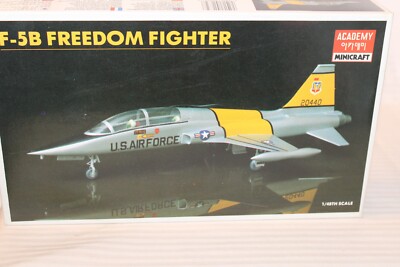 1/48 Scale Academy, F-5B Freedom Fighter Jet Model Kit, #FA-019, BN Open Box