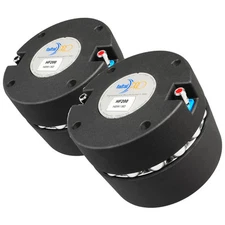 Pair FAITAL PRO HF200 2" Exit Neodymium Titanium Compression Horn Driver 8 Ohm