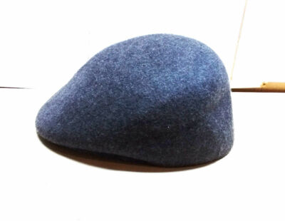 Apt.9 Gray 100% Wool Cabbie Hat Driver Newsboy Beret Gatsby Cap Men S/M