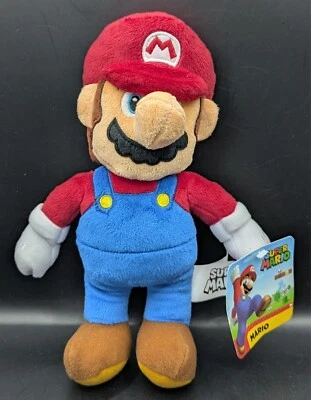 Super Mario Plüschfigur Kuscheltier - Jakks Pacific - 24cm - Nintendo - Neu - Bild 1 von 2