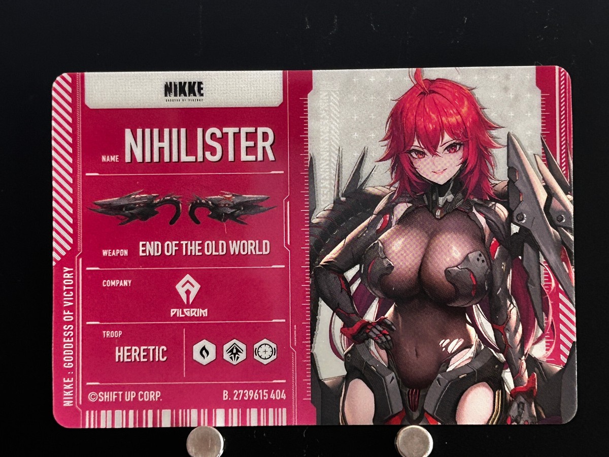 Nihilister Goddess of Victory Nikke Metallic Pass Collection
