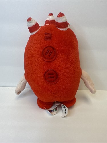 Figura de peluche Oddbods Cartoon Fuse Red Pout Mad Moonbug usada en excelente estado - Imagen 3 de 8