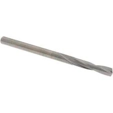 OSG 215-1285 Stub Drill Bit: 0.1285" Diam 135deg Solid Carbide Bright/Uncoated,