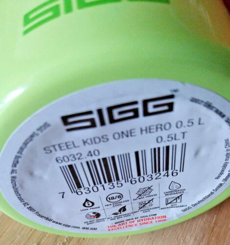 1x SIGG Babyfläschchen Trinkflasche Kinder -Edelstahl- Auslaufsicher 0,5l - Bild 5 von 9