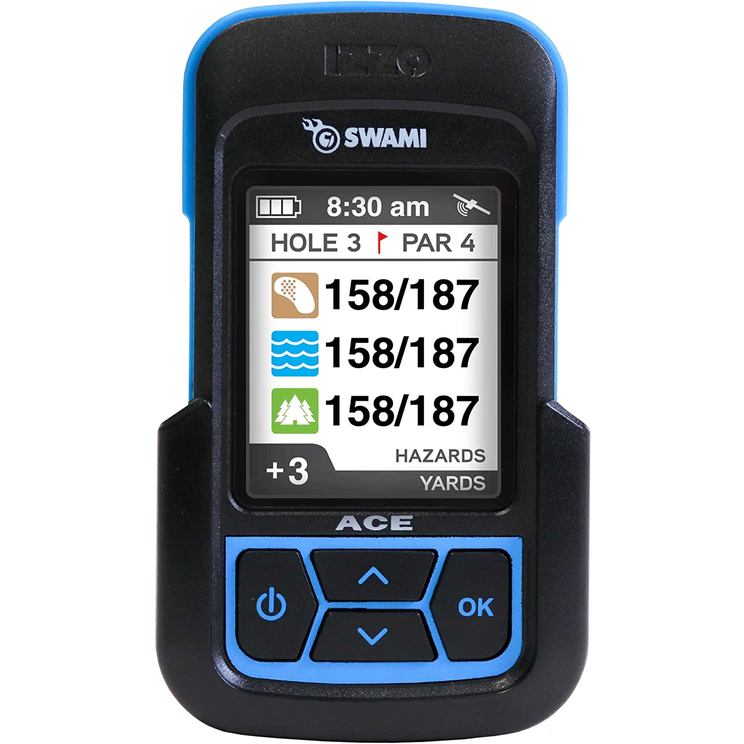 IZZO SWAMI ACE GOLF GPS +38,000 PRELOADED COURSES / NEW 2023 MODEL eBay