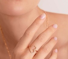 Anello Tris di Cuori In Argento 925 – Pink Gioielli