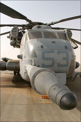 Poster, Many Sizes; Ch-53E Super Stallion Helicopter Al Asad Air Base, Iraq
