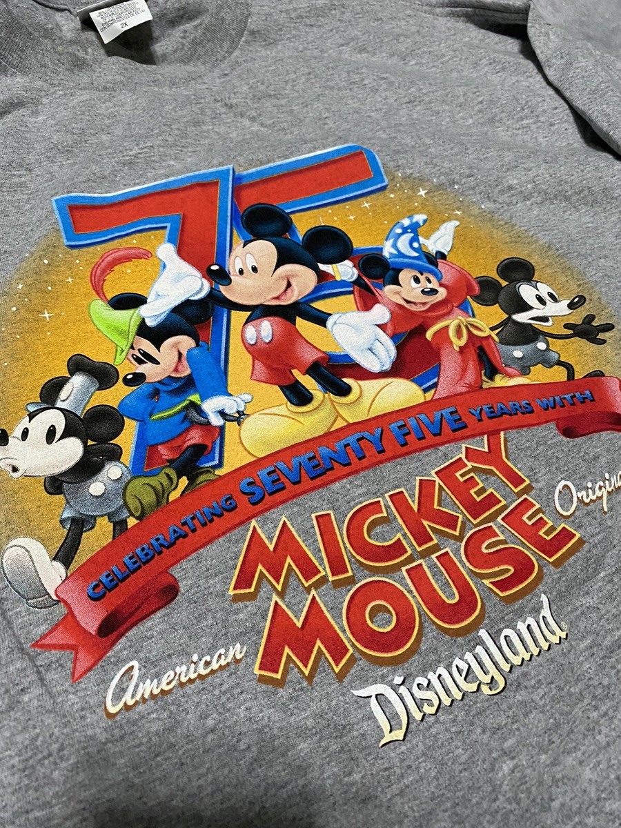 Disney Mickey Mouse 75th anniversary t-Shirt Size 2X