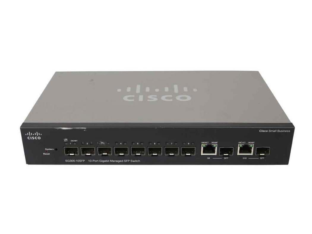 Cisco sg300-10sfp 10 port Managed SFP Switch | eBay