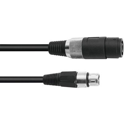 Omnitronic 3022050N XLR Verbindungskabel [1x XLR-Stecker 3 polig - 1x XLR-Buc...