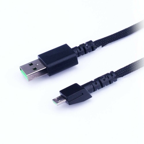 Micro USB Mouse Cable Line for Razer Basilisk Viper Ultimate Naga Deathadder D - Picture 7 of 11