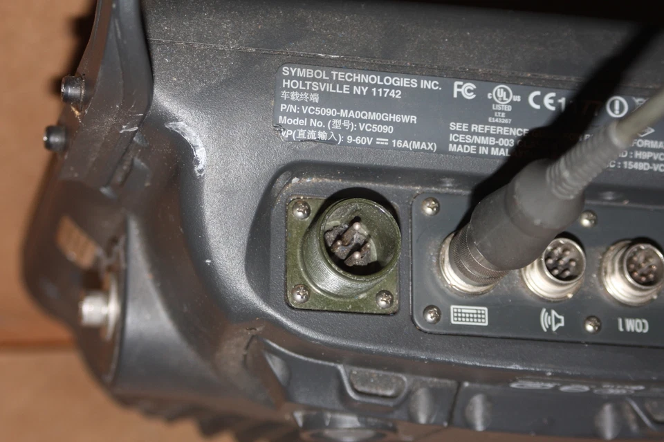 Teclado terminal de computadora Motorola Symbol VC5090-MA0QM0GH6WR VC5090KYBD -00R Foto 4 de 4