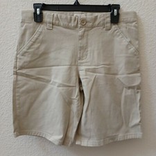 CAT  JACK BOYS Khaki SCHOOL UNIFORM SHORT SZ 14 Plus length 18
