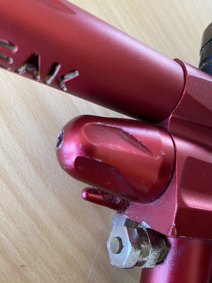 NASTY SMART PARTS VISION IMPULSE DUST RED PAINTBALL PRIVATE LABEL 538