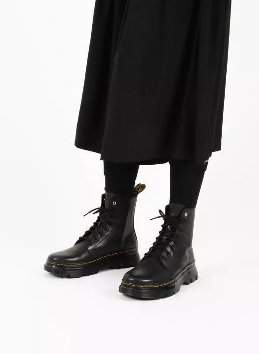 Yohji Yamamoto × Dr.Martens BLACK TEMPARY TARIAN BOOTS US8 UK7.5