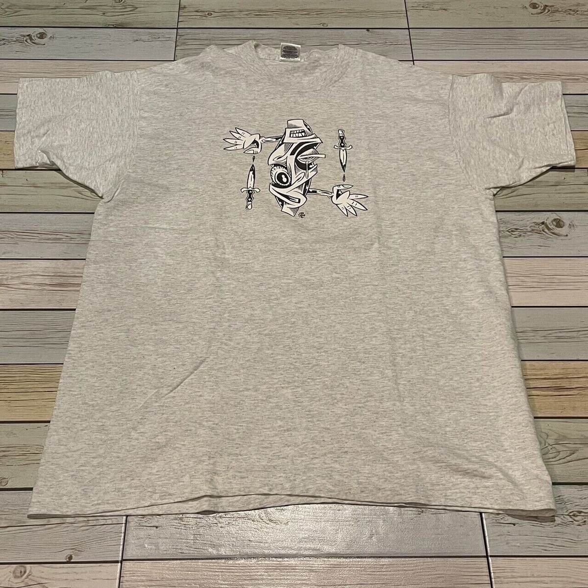 Soundgarden Band Nirvana Nine Inch Nails Grunge Single Stitch XL T