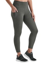 Member's Mark Women s High-Rise Ankle Legging Heather Charcoal Size XXL