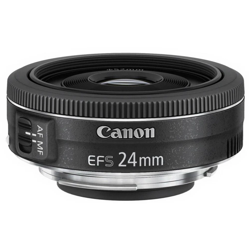 Canon EF-S 24mm f/2.8 STM Lens for Canon - Black