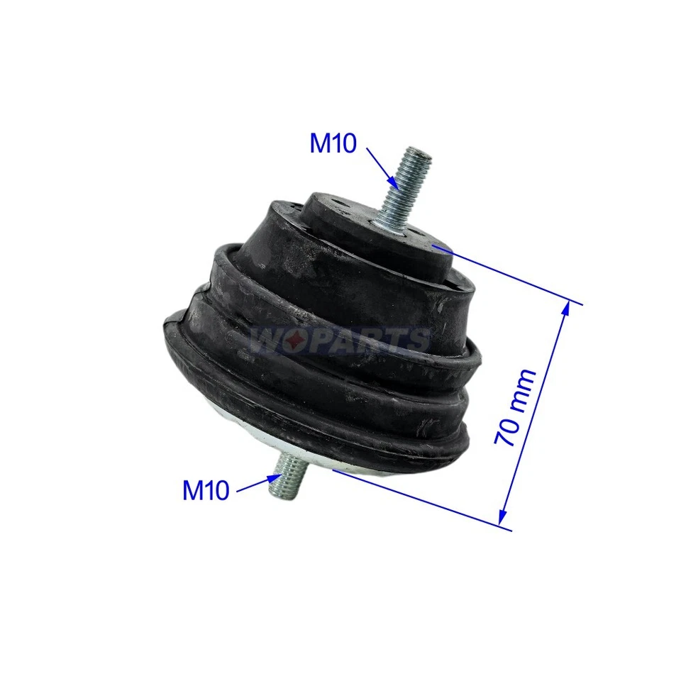 4 PIEZAS SOPORTES DE MOTOR + TRANSMISIÓN aptos para BMW E39 525i 528i 530i 22116754608+22316771221 Foto 3 de 4