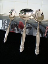 ONEIDA LTD STAINLESS  18/10 "DICKINSON"  3PC HOSTESS SET