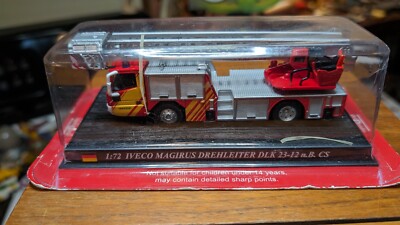 Del Prado 1:72 Iveco Magirus Drehleiter DLK 23-12 n.B. CS NIB