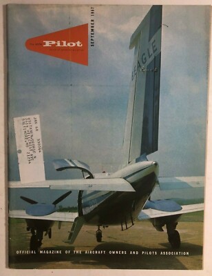 THE AOPA PILOT Aviation Magazine September 1967