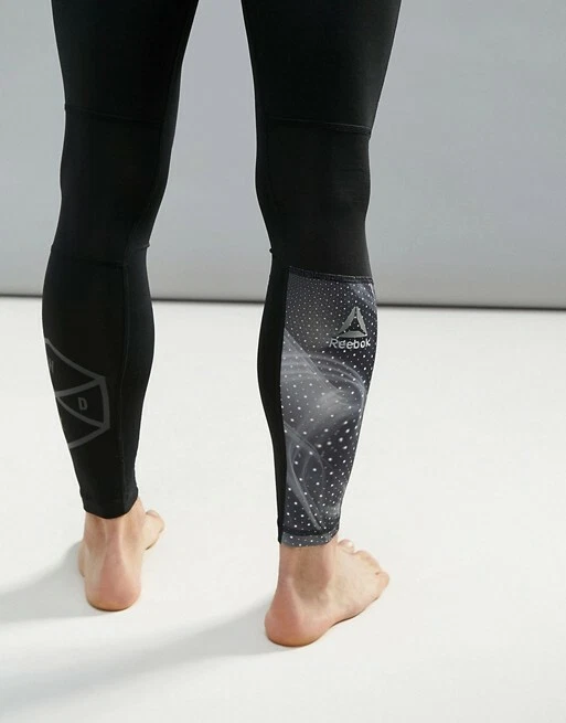 Reebok Men's Performance Compression Tights - Image 4 of 4