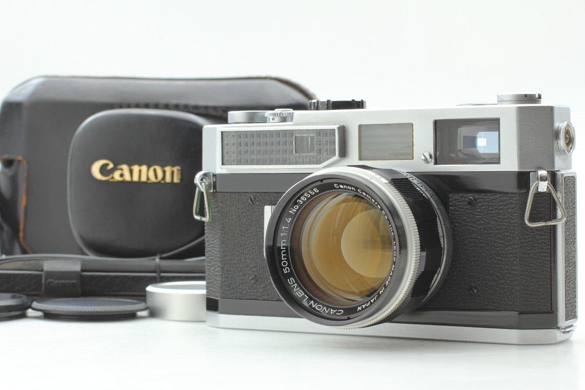 フィルムカメラ Canon MODEL 7 / CANON LENS 50mm F1.2 L39 オールドカメラ canon 7 × オールドレンズ50mm × モノクロフィ