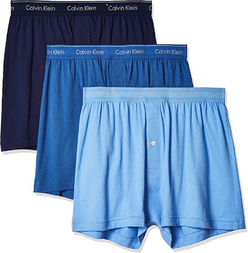 Calvin Klein Men's Cotton Classics Multipack Knit Boxers NB4005 eBay