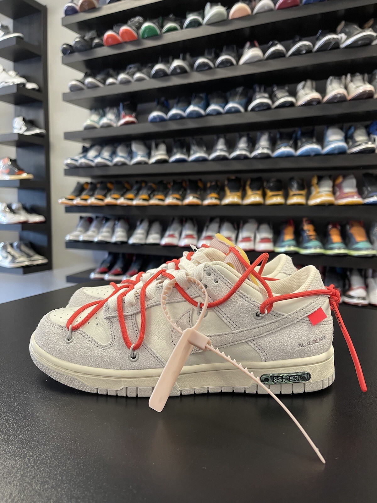 OFF WHITE X NIKE Taglia 6 5 Nike Off White x Dunk Low ""Lotto 33 di 50"" DJ0950 118