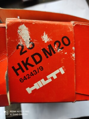  14x  Orginal Hilti :Einschlagdübel- Einschlaganker   HKD M20  64243/9  