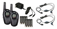 Cobra Cxt225 20 Mile Gmrs/frs 2-way Radio Walkie Talkies + (2) Earbud & Mic Sets on sale Cobra Cxt225 20 Mile Gmrs/frs 2-way Radio Walkie Talkies + (2) Earbud & Mic Sets on sale