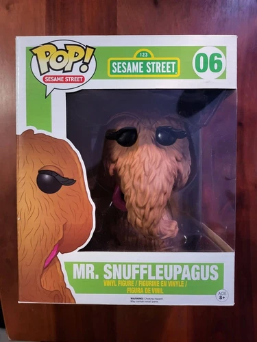 New Sealed Funko Pop Sesame Street 6-inch Mr. Snuffleupagus #06