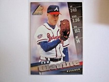 Tom Glavine 1998 Pinnacle Inside Base Card #65